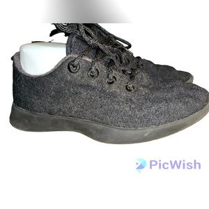 Allbirds Merino Wool Runners Sneakers Dark Charcoal Gray Athletic Womens